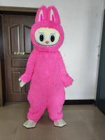 POP MART LABUBU Mascot Costumes Rabbit Cartoon Characters