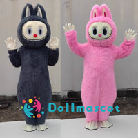 POP MART LABUBU Mascot Costumes Rabbit Cartoon Characters