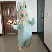 POP MART LABUBU Mascot Costumes Rabbit Cartoon Characters