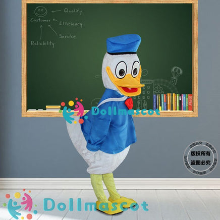 Adult Donald Duck Mascot Costume Suits - dollmascot