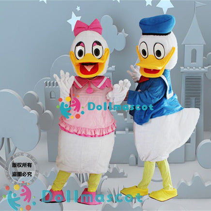 Adult Donald Duck Mascot Costume Suits - dollmascot