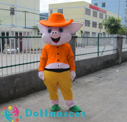 Pig Costume Mascot - dollmascot