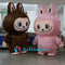POP MART Labubu Inflatable Furry Plush Mascot Costume Anime Theme Rabbit Toy