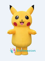 Inflatable Pikachu Eevee Mascot Costume - mascotk