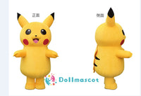 Inflatable Pikachu Eevee Mascot Costume - mascotk