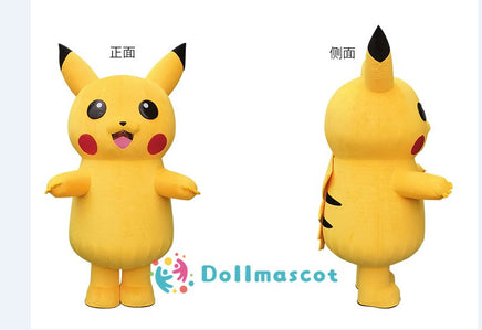 Inflatable Pikachu Eevee Mascot Costume - mascotk