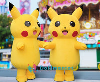 Inflatable Pikachu Eevee Mascot Costume - mascotk