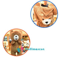 Inflatable Teddy Bear Plush Mascot Costume Suit - mascotk
