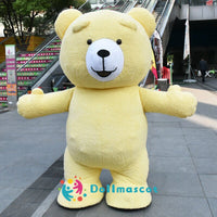 Inflatable Teddy Bear Plush Mascot Costume Suit - mascotk