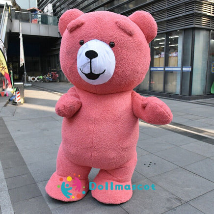 Inflatable Teddy Bear Plush Mascot Costume Suit - mascotk