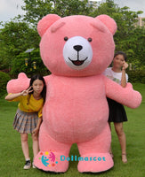 Inflatable Teddy Bear Plush Mascot Costume Suit - mascotk