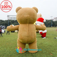Inflatable Teddy Bear Plush Mascot Costume Suit - mascotk