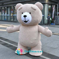 Inflatable Teddy Bear Plush Mascot Costume Suit - mascotk