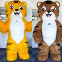 Inflatable Tiger Mascot Costume - mascotk