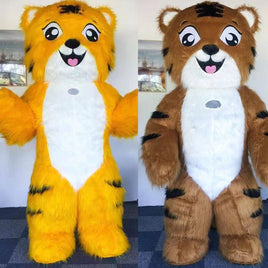 Inflatable Tiger Mascot Costume - mascotk