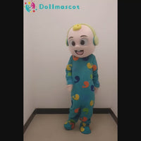 Adult Watermelon Baby cocomelon jojo Boy Mascot Costume