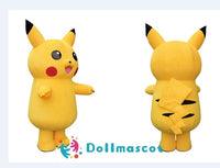 2M Inflatable Pikachu Mascot Costume With Battery - dollmascot