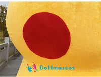 2M Inflatable Pikachu Mascot Costume With Battery - dollmascot