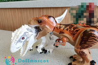 2PCS 28CM Large Dinosaurs Minifigures Jurassic World - dollmascot