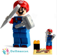 6pcs/lot Super Mary Minifigures - dollmascot