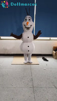 Frozen Olaf Costume Snowman Mascot