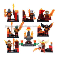 8pcs/lot CHIMA Minifigures - dollmascot