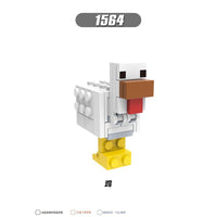 8pcs/lot Minecraft Minifigures X0294 - dollmascot