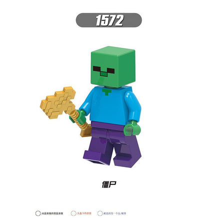 8pcs/lot Minecraft Minifigures X0295 - dollmascot