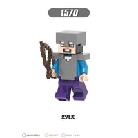 8pcs/lot Minecraft Minifigures X0295 - dollmascot