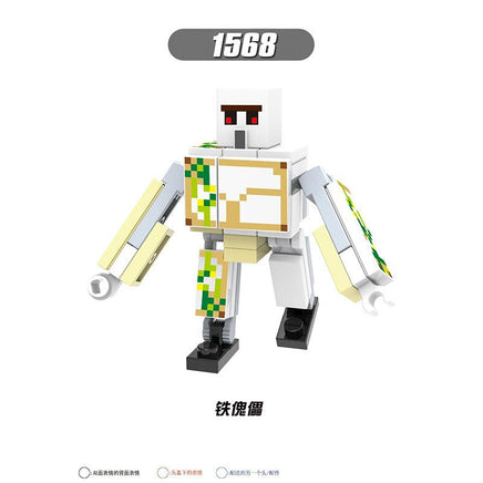 8pcs/lot Minecraft Minifigures X0295 - dollmascot