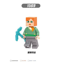 8pcs/lot Minecraft Minifigures X0295 - dollmascot