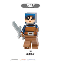 8pcs/lot Minecraft Minifigures X0299 - dollmascot