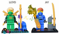 8pcs/lot Ninja Minifigures - dollmascot
