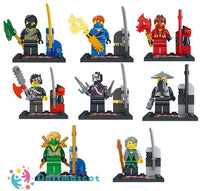 8pcs/lot Ninja Minifigures - dollmascot