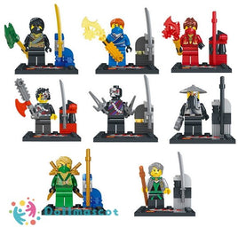 8pcs/lot Ninja Minifigures - dollmascot