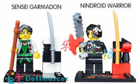 8pcs/lot Ninja Minifigures - dollmascot