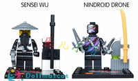 8pcs/lot Ninja Minifigures - dollmascot
