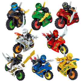 8pcs/lot Ninjago Minifigures 31050 - dollmascot