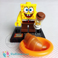 8pcs/lot SpongeBob SquarePants Minifigures - dollmascot