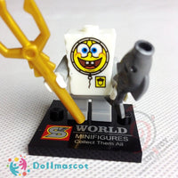 8pcs/lot SpongeBob SquarePants Minifigures - dollmascot