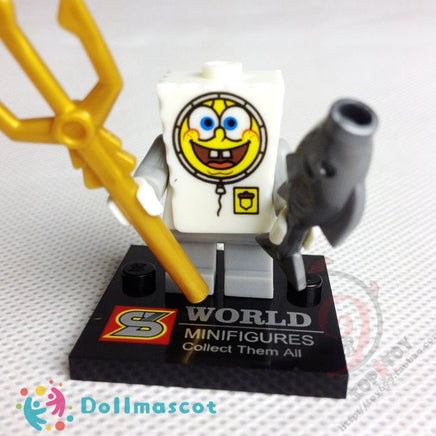 8pcs/lot SpongeBob SquarePants Minifigures - dollmascot