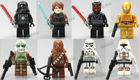 8pcs/lot Star War Minifigures - dollmascot