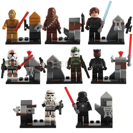 8pcs/lot Star War Minifigures - dollmascot