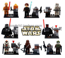8pcs/lot Star War Minifigures - dollmascot