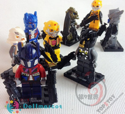 8pcs/lot Transformers Minifigures - dollmascot