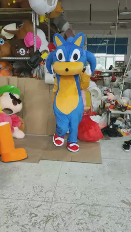 Adults Sonic Mascot Costume Suits