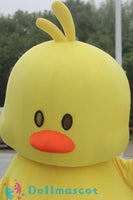 Adult Duck Mascot Costume Dress - dollmascot