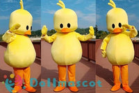 Adult Duck Mascot Costume Dress - dollmascot