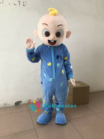 Adult Watermelon Baby cocomelon jojo Boy Mascot Costume - dollmascot