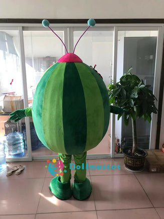 Adult Watermelon Baby cocomelon jojo Boy Mascot Costume - dollmascot